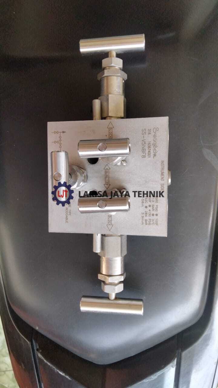 5-Way Manifold SS-316L