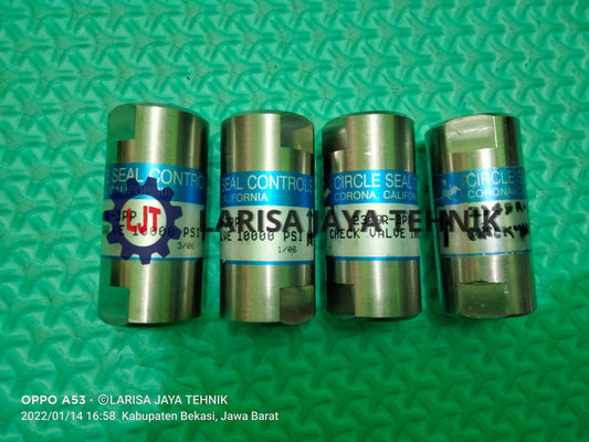 Check Valve 3/4"Fnpt, Stainless 316L, Pressure : 10.000Psi