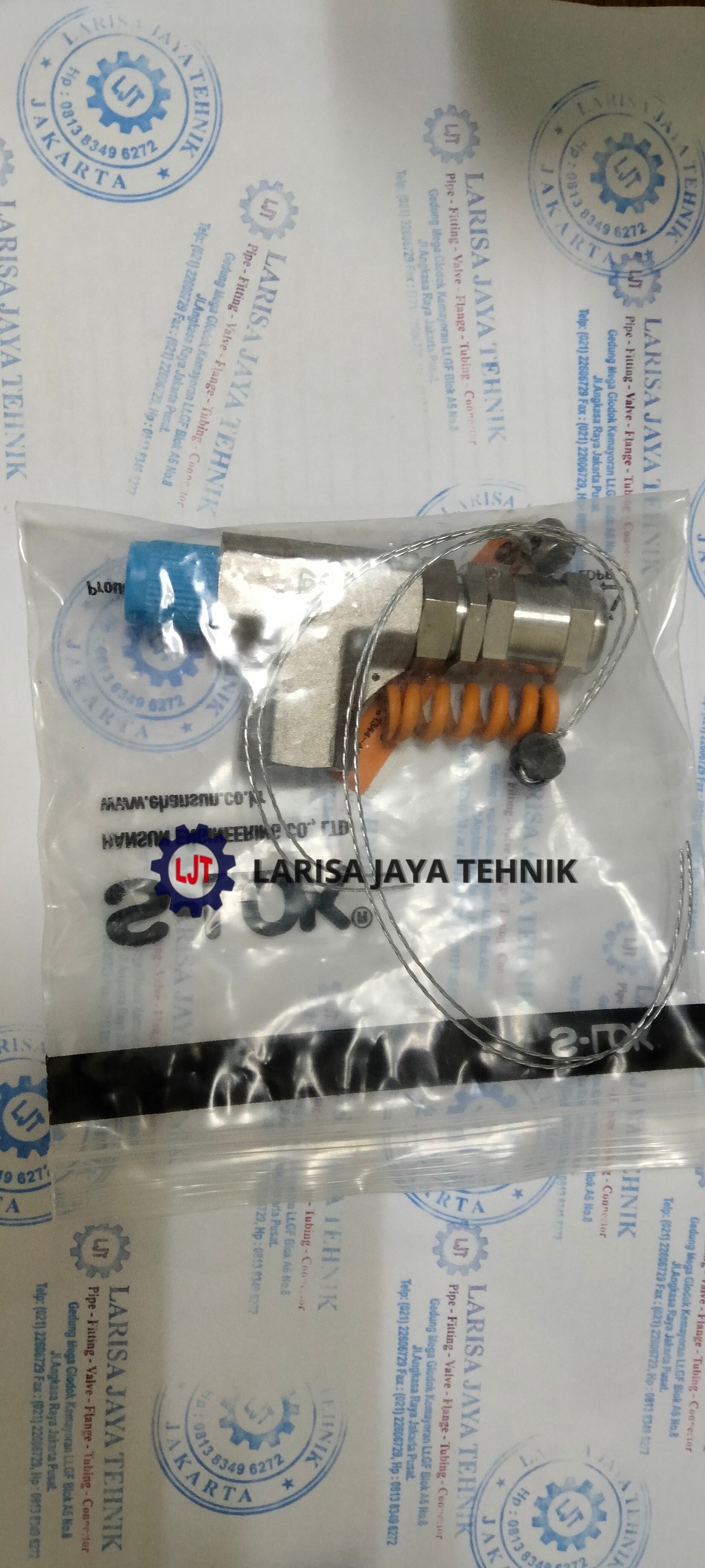 Relif Valve 1/4"Npt, Stainless 316L, 1500Psi - 6000Psi