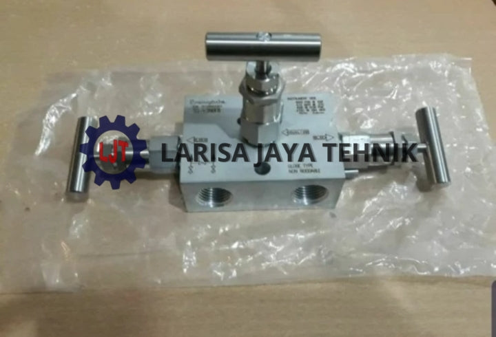 3-Way Manifold SS-316L