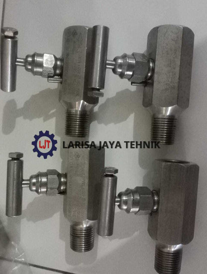 Neddle Valve 1/2", Stainless 316L Pressure : 2500 - 10.000Psi