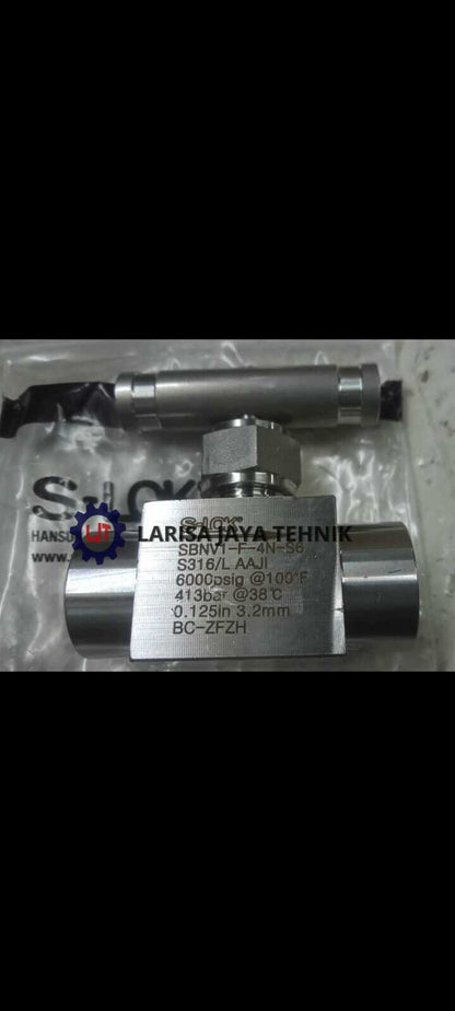 Neddle Valve 1/2", Stainless 316L Pressure : 2500 - 10.000Psi