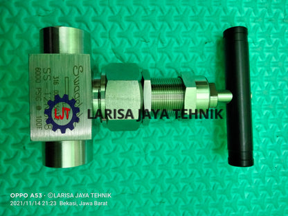 Neddle Valve 3/4", Stainless 316L Pressure : 2500 - 10.000Psi