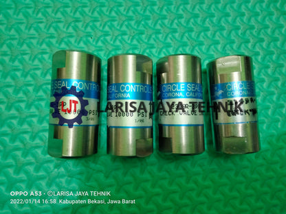 Check Valve 3/4"Fnpt, Stainless 316L, Pressure : 10.000Psi
